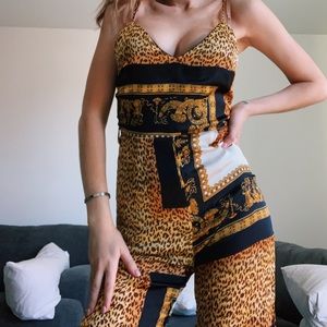 👑VERSACE STYLE JUMPSUIT🥰🥰